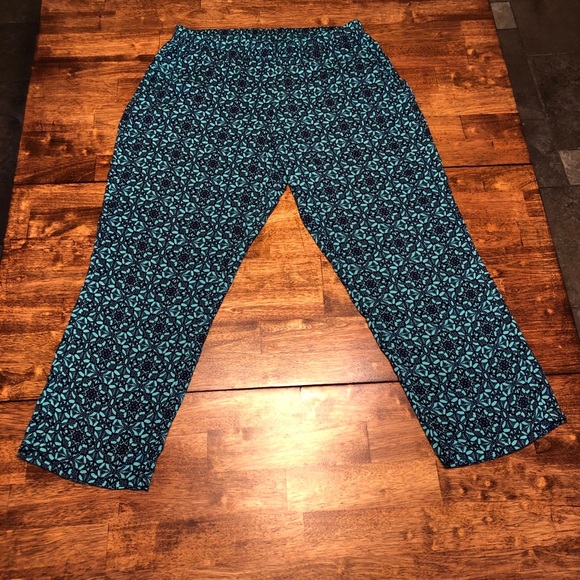 Comfy!! Kim Rogers Elastic Waist Pants sz PL - Picture 1 of 4